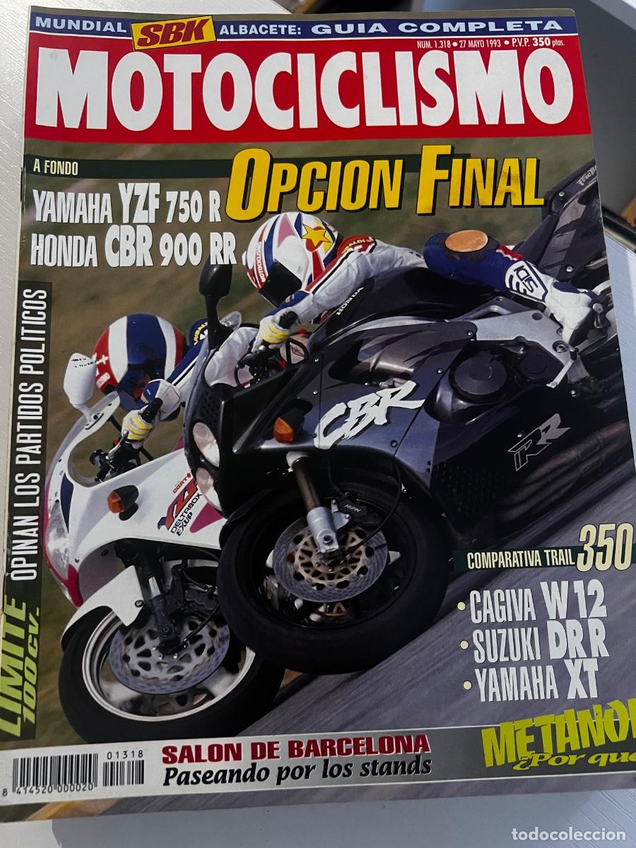 Coches y Motocicletas: MOTOCICLISMO. N&ordm; 1318. MAYO 1993. PRUEBA: YAMAHA YZF 750R. ENTREVISTA: DIRK RAUDIES... LEER.
