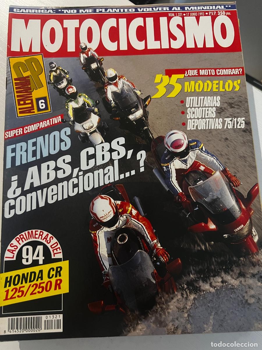 Coches y Motocicletas: MOTOCICLISMO. N&ordm; 1321. A&Ntilde;O 1993. GRAN PREMIO DE ALEMANIA. HONDA CR 125 Y 250. ENTREVISTA JUAN.. LEER