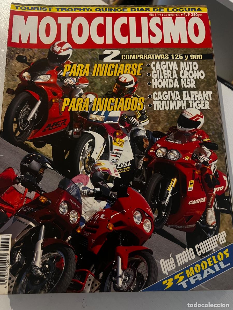 Coches y Motocicletas: MOTOCICLISMO. N&ordm; 1322. JULIO 1993. COMPARATIVA: CAGIVA ELEFANT vs TRIUMPH TIGER. TROFEO. LEER
