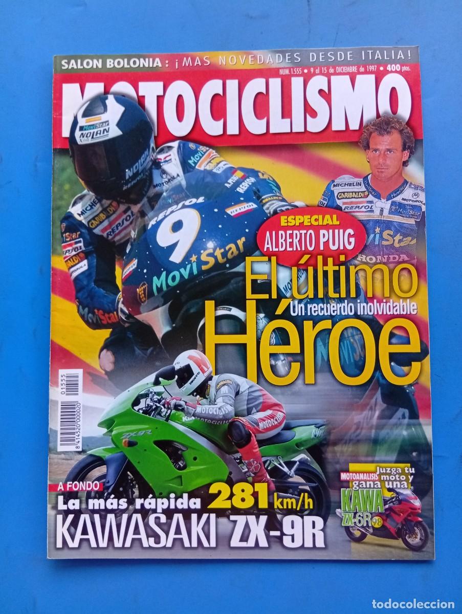 Coches y Motocicletas: MOTOCICLISMO. N&ordm; 1555. A&Ntilde;O 1997. ESPECIAL ALBERTO PUIG. SALON DE BOLONIA. SUZUKI SKY WAVE... LEER