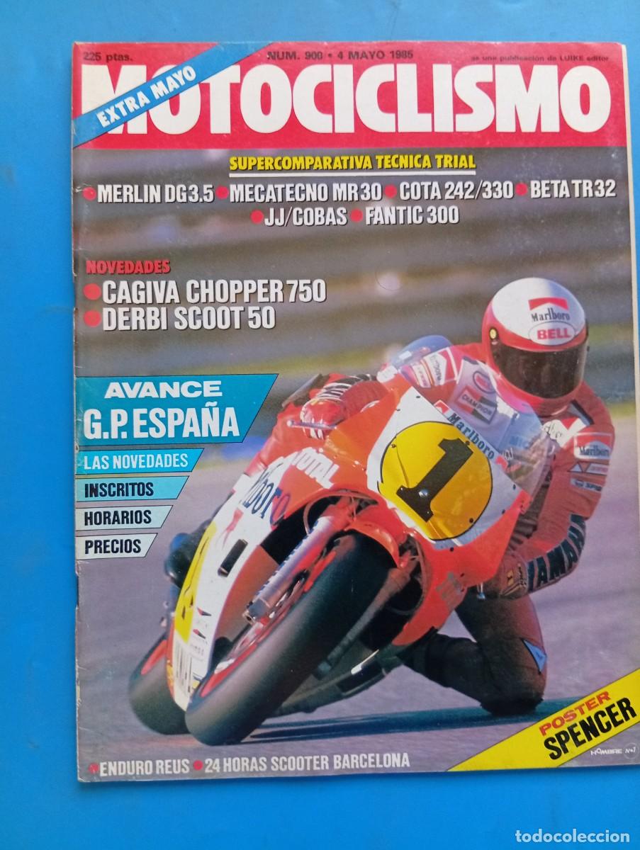 Coches y Motocicletas: MOTOCICLISMO. ESPECIAL. N&ordm; 900. A&Ntilde;O 1985. PRUEBA: YAMAHA FZ 750. PENTAGONAL TRIA.. TRAE P&Oacute;STER. LEER