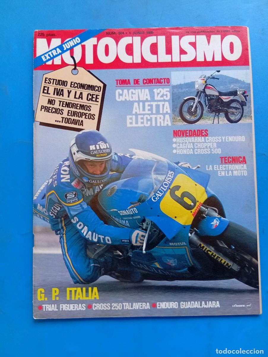 Coches y Motocicletas: MOTOCICLISMO. ESPECIAL. N&ordm; 904. A&Ntilde;O 1985. PRUEBA: CAGIVA CHOPPER 900 SD. ENTREVISTA: CARLOS M.. LEER