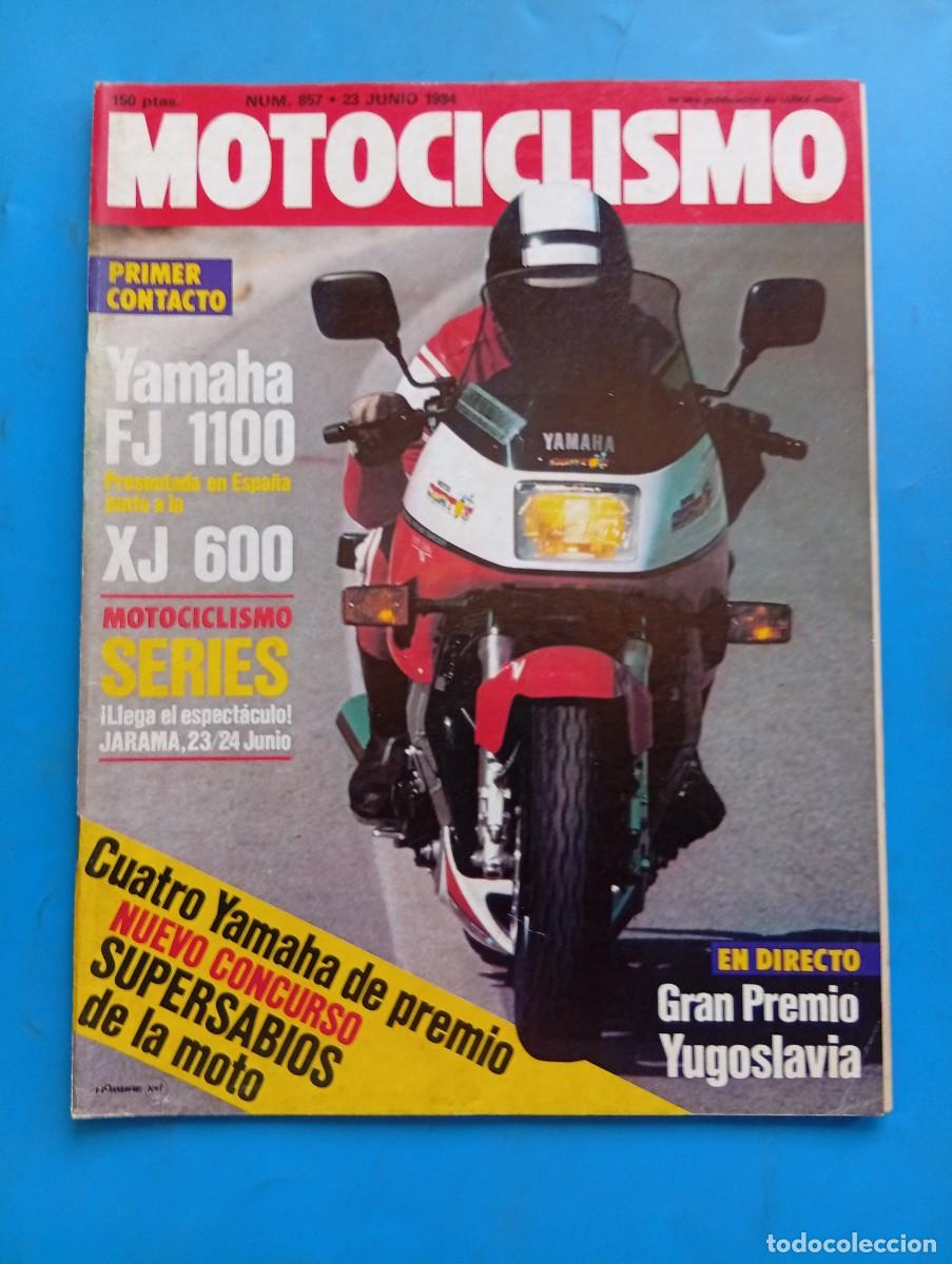 Automobili e Motociclette: MOTOCICLISMO. N&ordm; 857. A&Ntilde;O 1984. PRUEBA: RIEJU TT 80 CC OFICIAL. PRE MUNDIAL DE RESISTENCIA.... LEER.