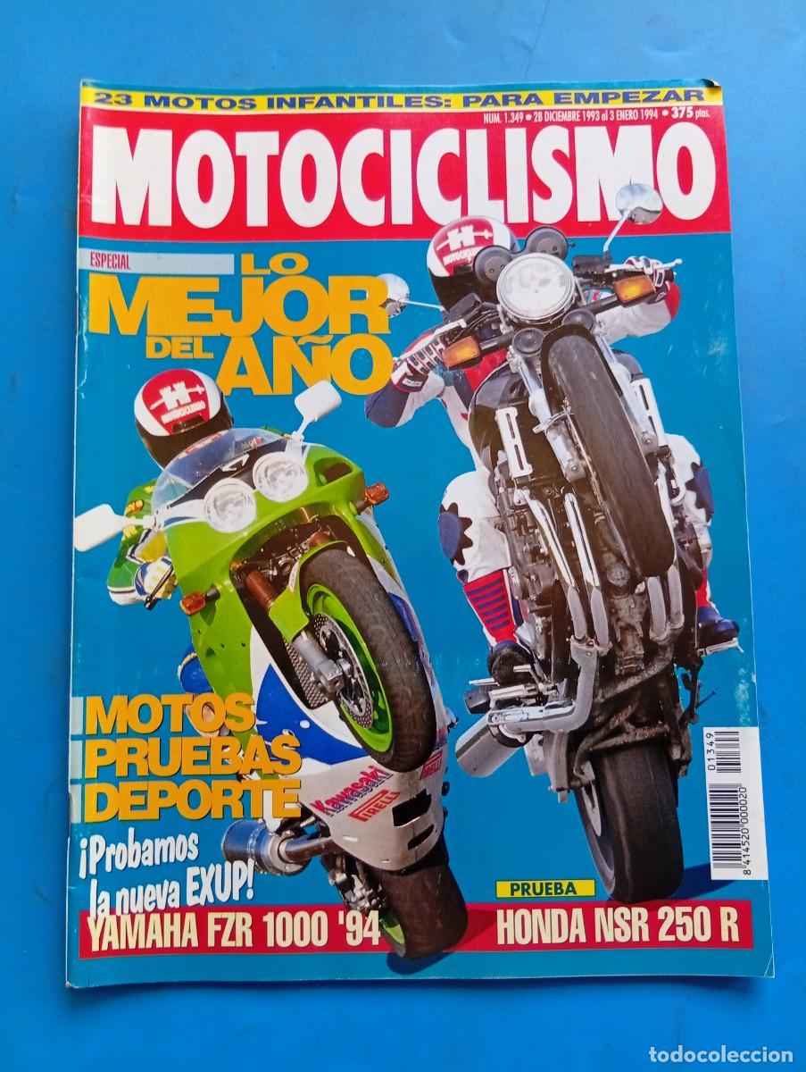 Automobili e Motociclette: MOTOCICLISMO. N&ordm; 1349. DICIEMBRE 1993. HONDA NSR 250 R. YAMAHA FZR 1000 '94. PARIS-DAKAR... LEER.