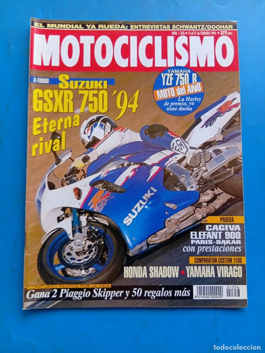 Coches y Motocicletas: MOTOCICLISMO. N&ordm; 1356. FEBRERO. 1994. PRUEBA : CAGIVA ELEFANT 900. SUZUKI GSXR 750'94. HONDA... LEER