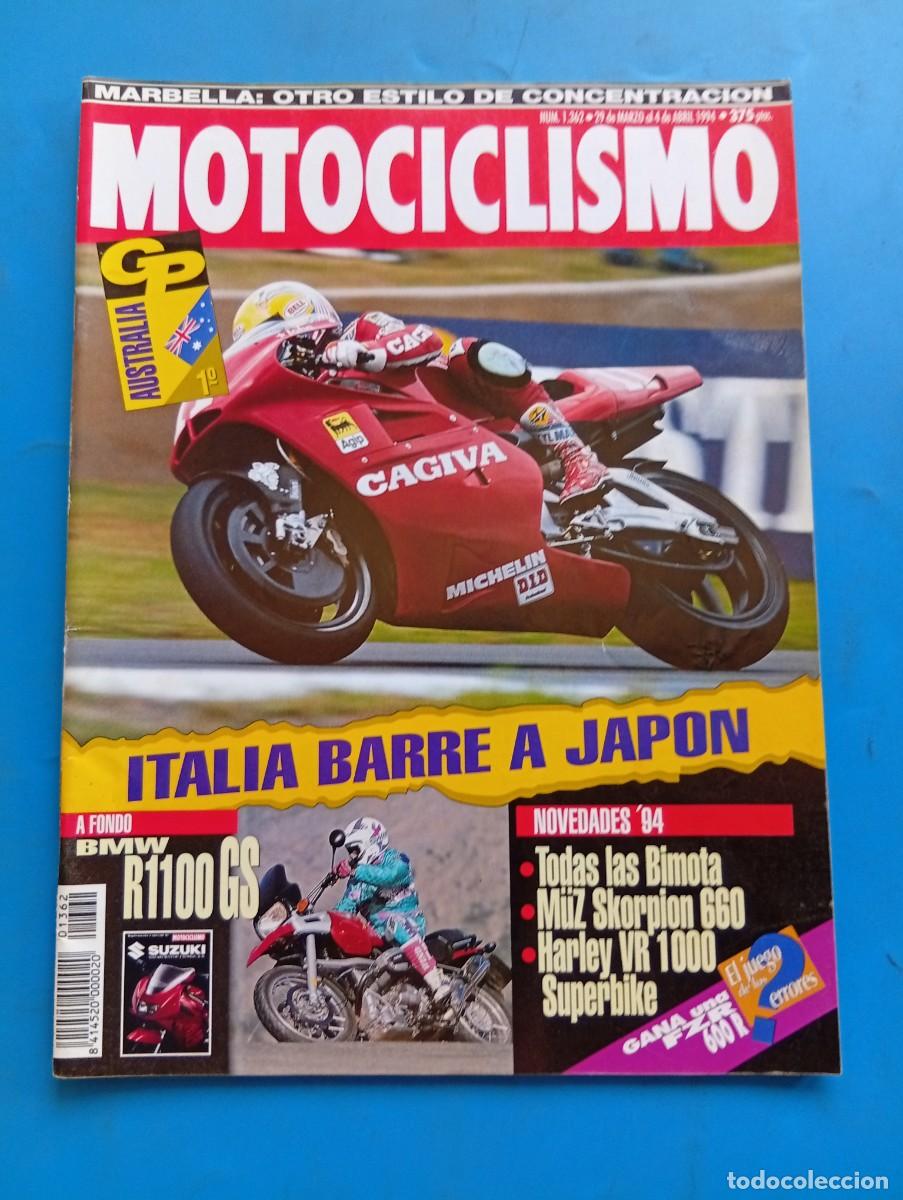 Coches y Motocicletas: MOTOCICLISMO. N&ordm; 1362. A&Ntilde;O 1994. GAMA BIMOTA'94. BMW R 1100 GS. GRAN PREMIO DE AUSTRALIA.... LEER.