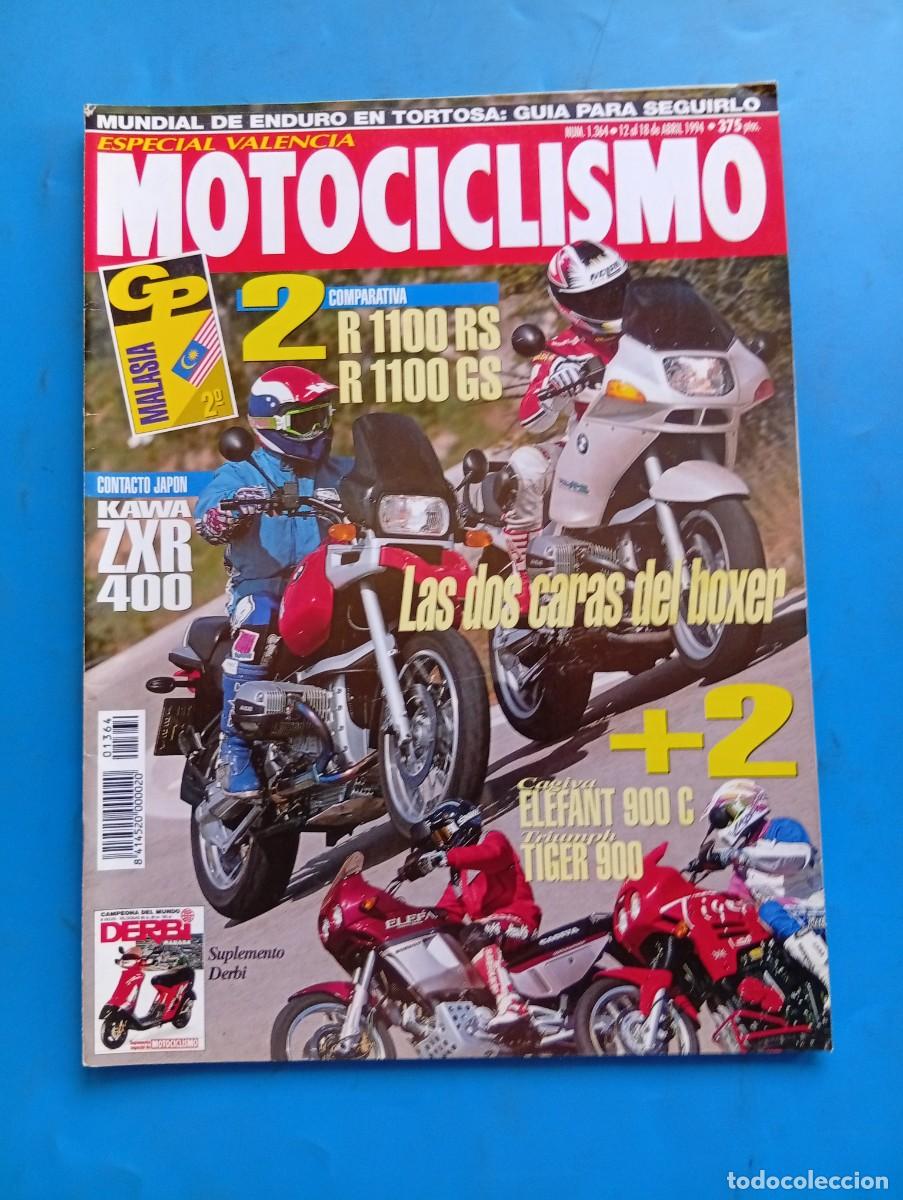 Coches y Motocicletas: MOTOCICLISMO. N&ordm; 1364. A&Ntilde;O 1994. COMPARATIVA: BMW R 1100 GS. BMW R 1100 RS. CAGIVA ELEFANT... LEER.