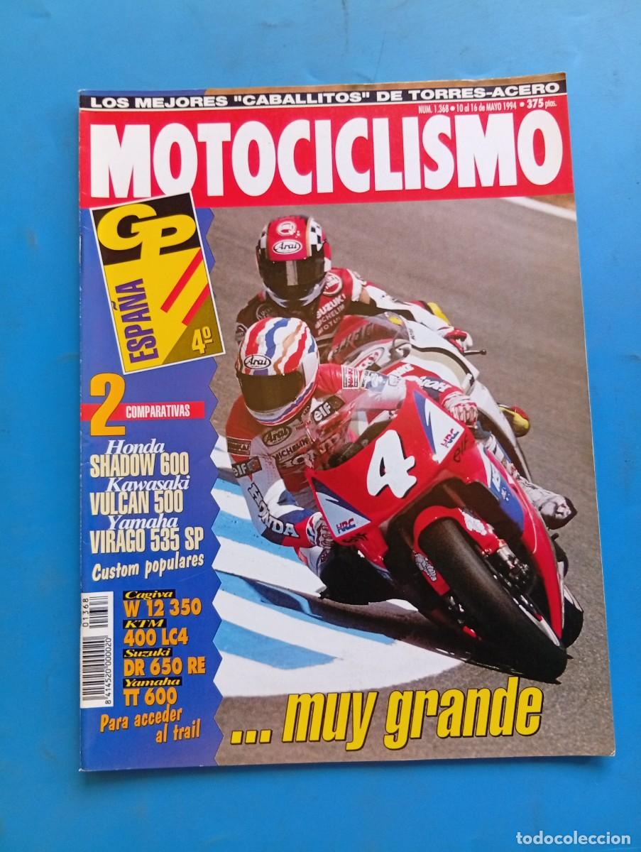 Coches y Motocicletas: MOTOCICLISMO. N&ordm; 1368. A&Ntilde;O 1994. PRUEBA COMPARATIVA: HONDA SHADOW 600 vs KAWASAKI VULCAN 500... LEER