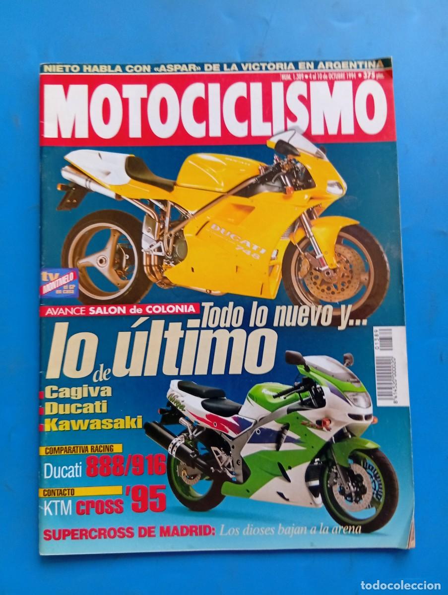 Coches y Motocicletas: MOTOCICLISMO. N&ordm; 1389. OCTUBRE. 1994. AVANCE SALON DE COLONIA. CAGIVA. DUCATI. KAWASAKI. KTM.. LEER.