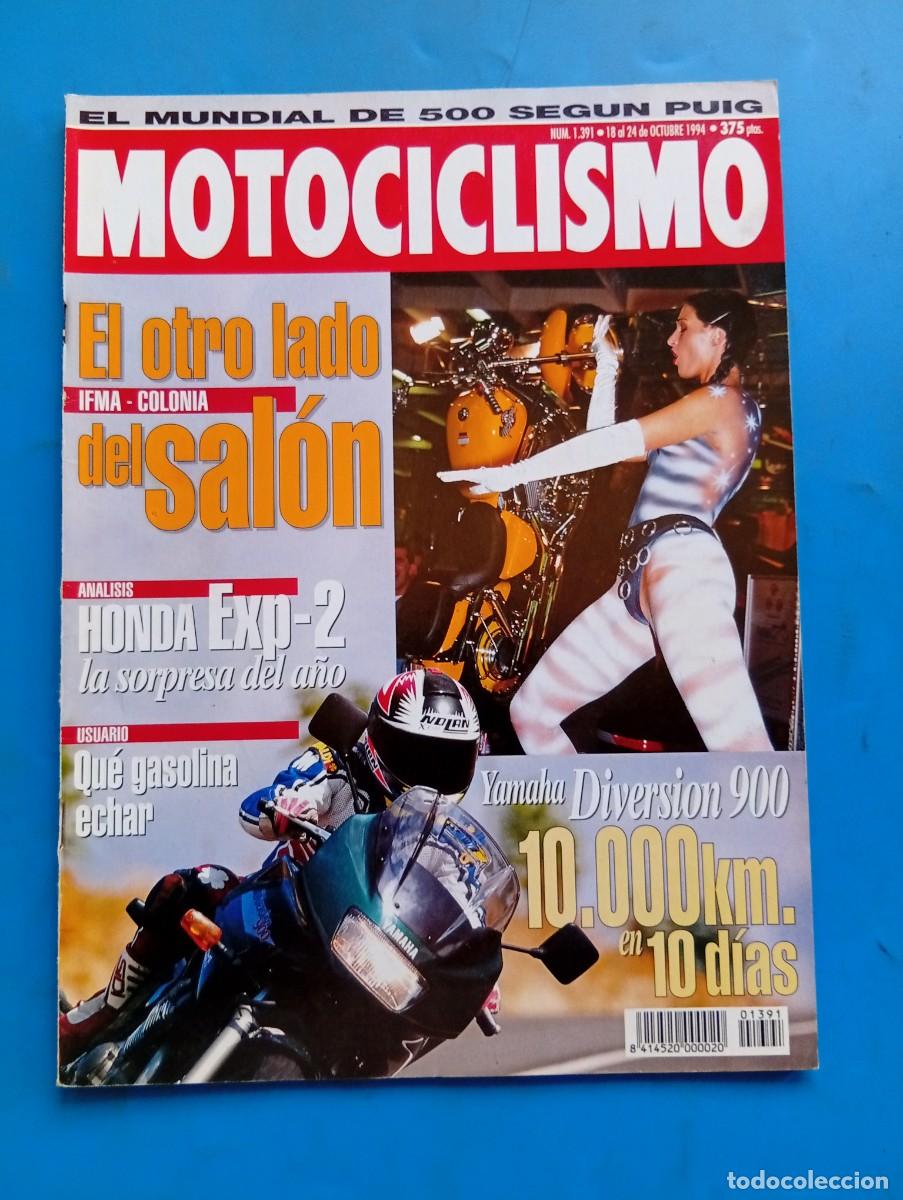 Coches y Motocicletas: MOTOCICLISMO. N&ordm; 1391. OCTUBRE. 1994. HONDA EXP-2, LA SORPRESA DEL A&Ntilde;O. YAMAHA DIVERSION 900.. LEER.