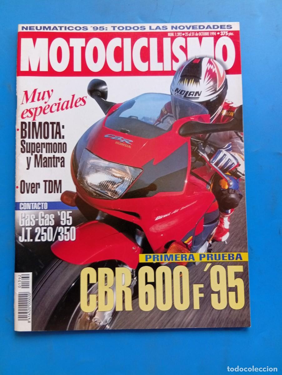 Coches y Motocicletas: MOTOCICLISMO. N&ordm; 1392. OCTUBRE. 1994. PRUEBA : CBR 600 F '95. BIMOTA : SUPERMONO Y MANTRA..... LEER