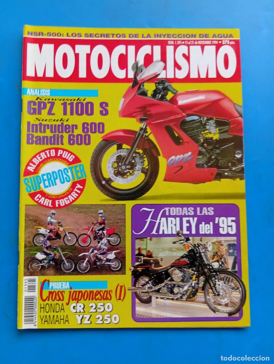Coches y Motocicletas: MOTOCICLISMO. N&ordm; 1395. NOVIEMBRE. 1994. PRUEBA : CROSS JAPONESAS. HONDA CR 250. YAMAHA YZ..... LEER
