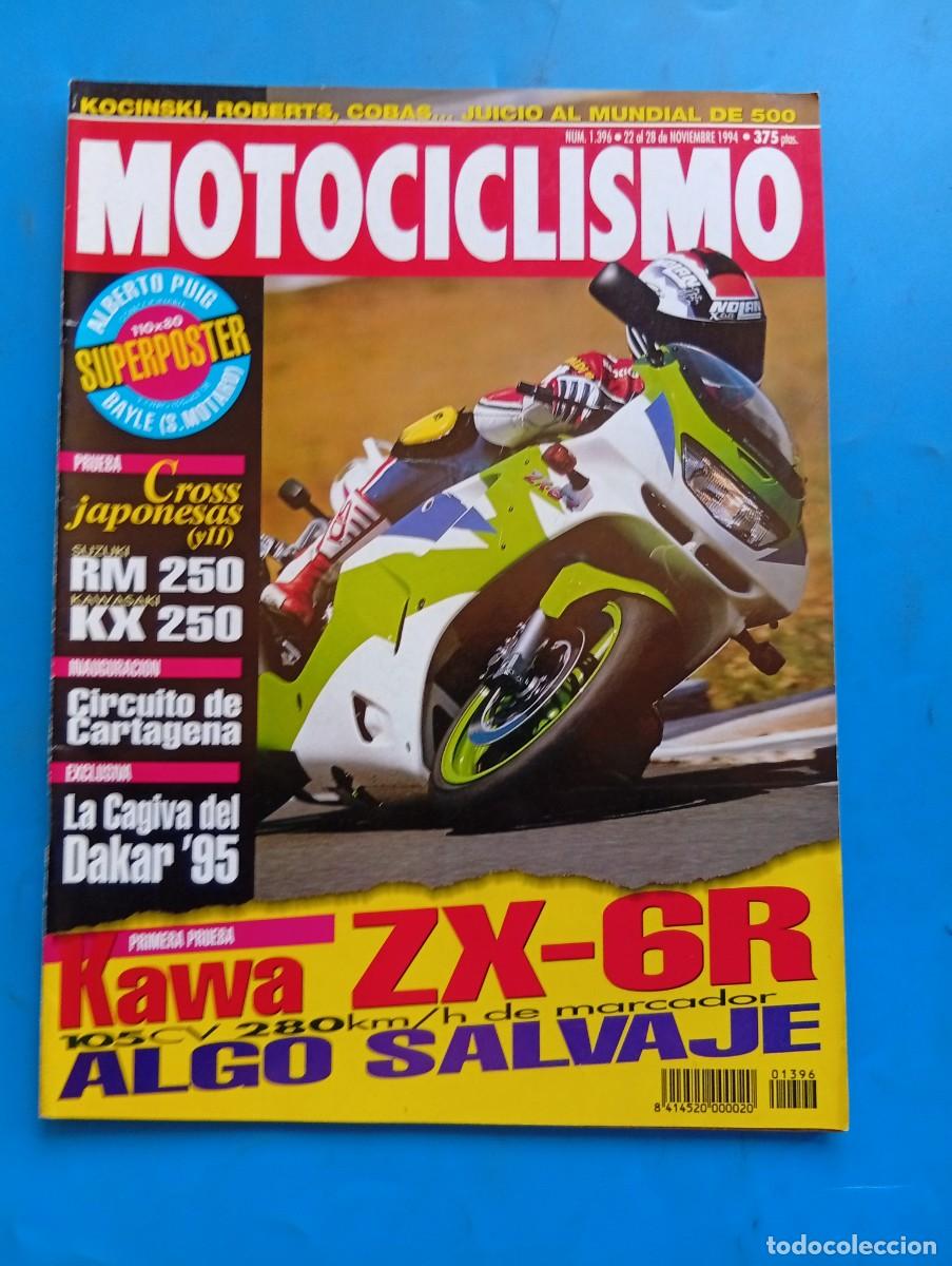 Coches y Motocicletas: MOTOCICLISMO. N&ordm; 1396. NOVIEMBRE. 1994. PRUEBA : CROSS JAPONESAS. SUZUKI RM 250. KAWASAKI..... LEER.