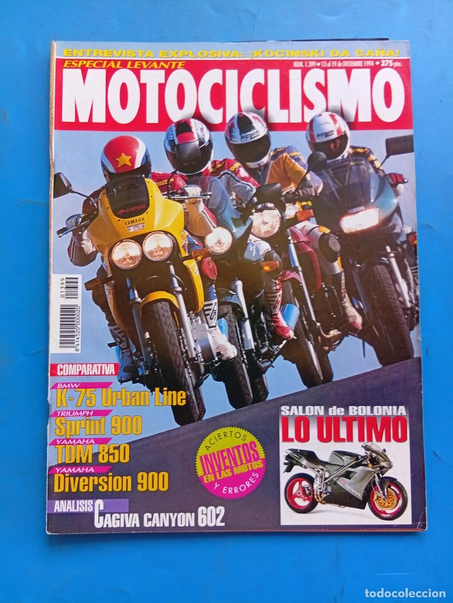 Coches y Motocicletas: MOTOCICLISMO. N&ordm; 1399. DICIEMBRE 1994. SALON DE BOLONIA. BMW K-75 URBAN LINE. SPRINT 900.. LEER.