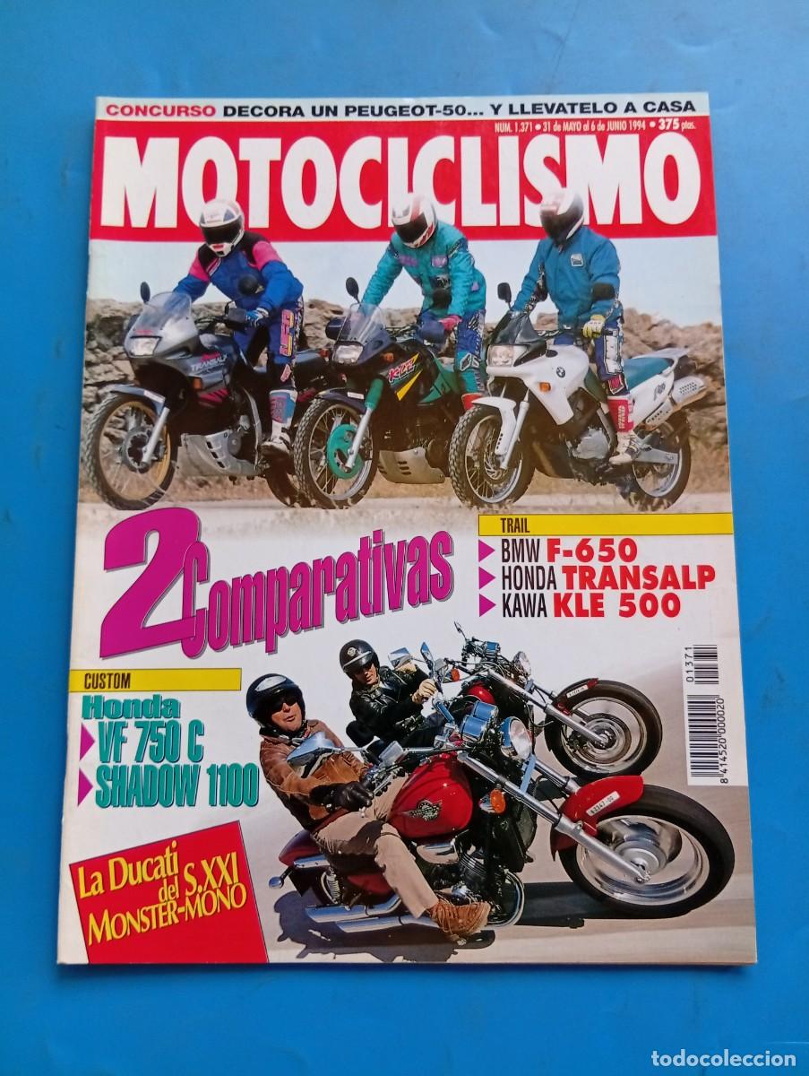 Cars and Motorcycles: MOTOCICLISMO. N&ordm; 1371. A&Ntilde;O 1994. COMP: BMW F 650. HONDA TRANSALP 600. KAWASAKI KLE 500... LEER.