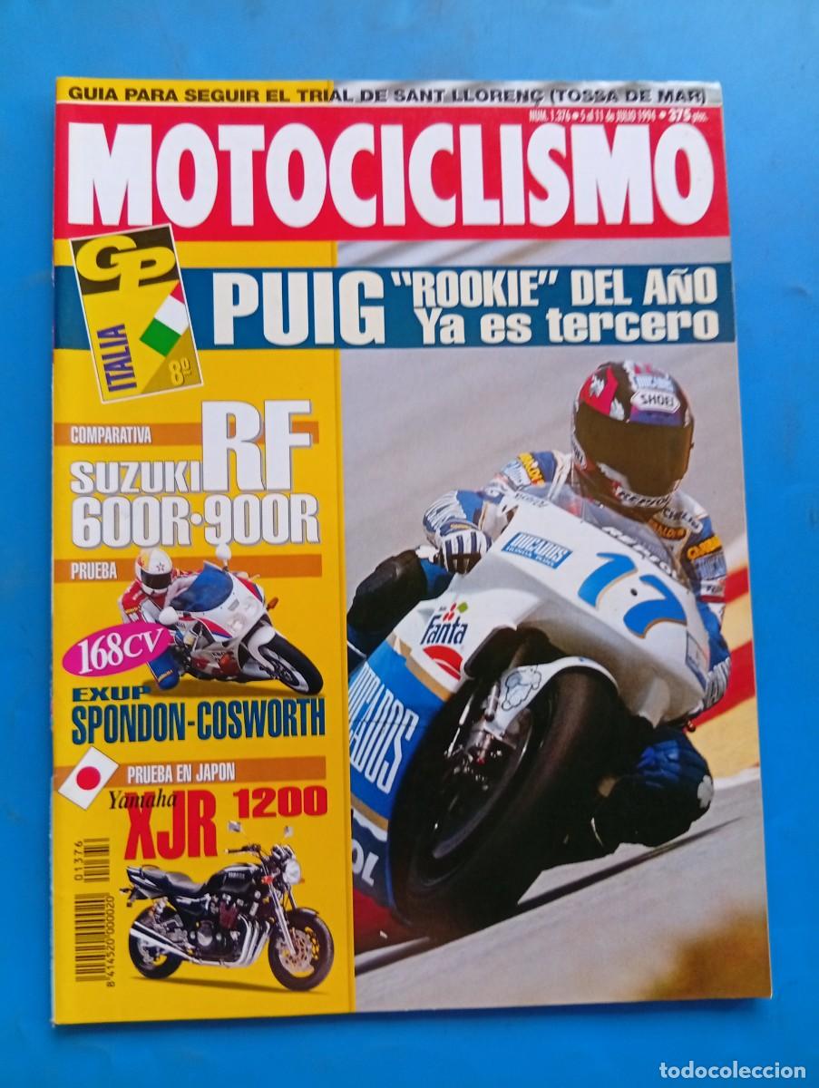 Automobili e Motociclette: MOTOCICLISMO. N&ordm; 1376. A&Ntilde;O 1994. PRUEBA: YAMAHA FZR 1000 SPONDON-COSWORTH. GRAN PREMIO DE ITA.. LEER