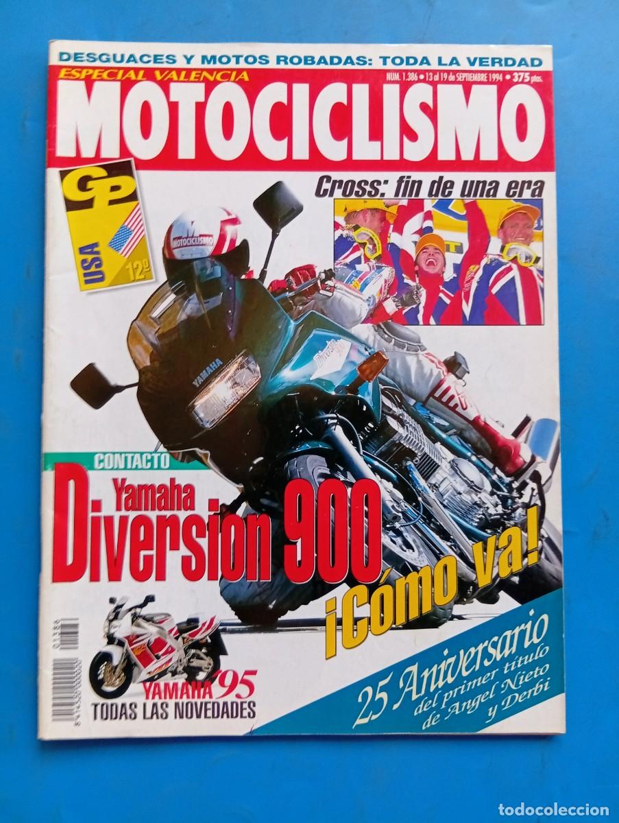 Coches y Motocicletas: MOTOCICLISMO. N&ordm; 1386. SEPTIEMBRE. 1994. YAMAHA DIVERSION 900. 25 ANIVERSARIO DEL PRIMER TI... LEER.