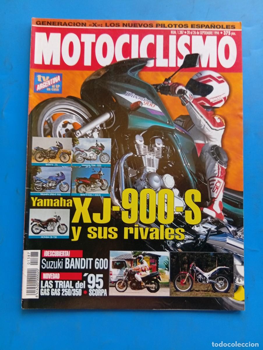 Coches y Motocicletas: MOTOCICLISMO. N&ordm; 1387. SEPTIEMBRE. 1994. YAMAHA XJ- 900-S Y SUS RIVALES. SUZUKI BANDIT 600... LEER.