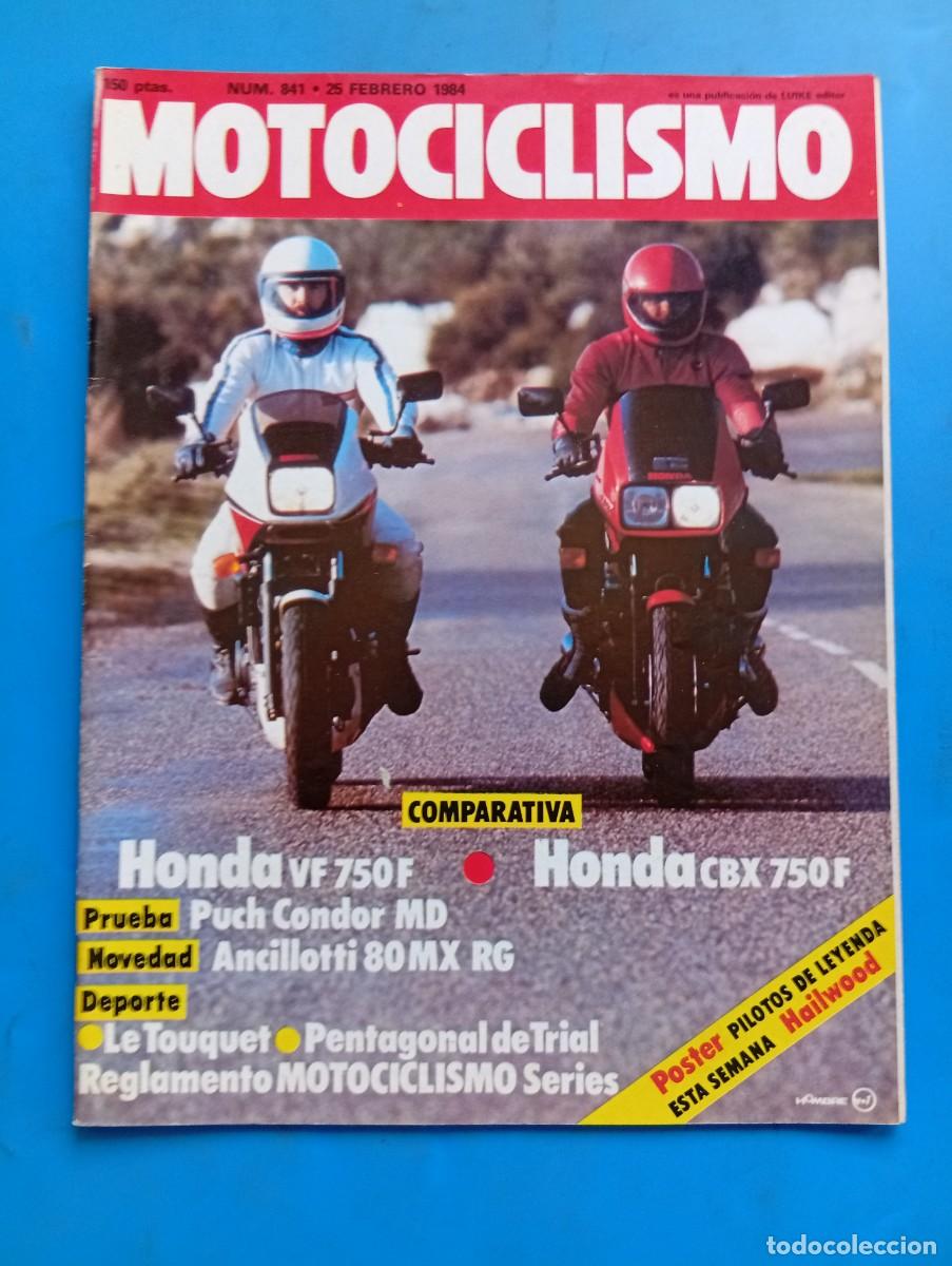 Coches y Motocicletas: MOTOCICLISMO. N&ordm; 841. A&Ntilde;O 1984. PRUEBA: PUCH CONDOR MD. SPENCER CONTRA TODOS. EN.. TRAE P&Oacute;STER. LEER