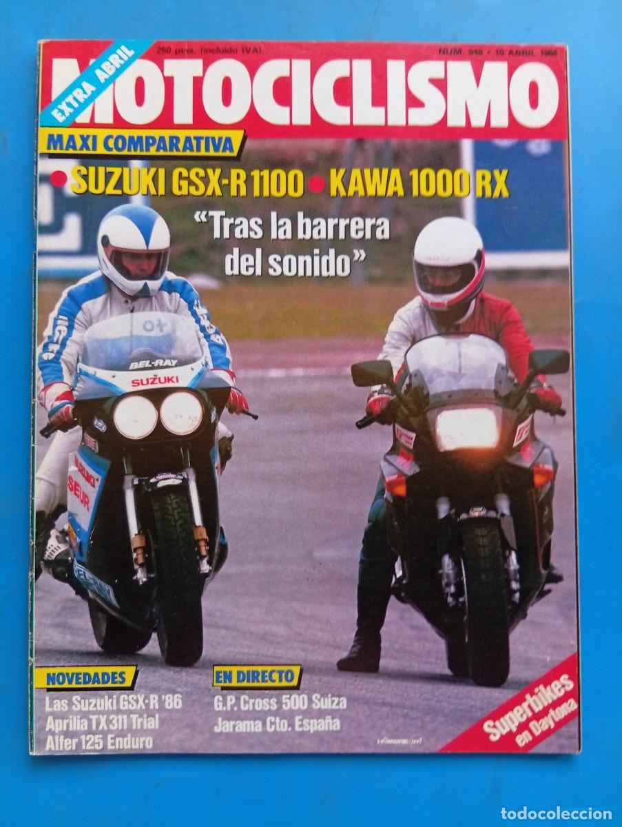 Coches y Motocicletas: MOTOCICLISMO. N&ordm; 948. A&Ntilde;O 1986. PRUEBA: APRILIA TX 311. HONDA VFR 750 F EVOLUTION. CLUB DE .... LEER