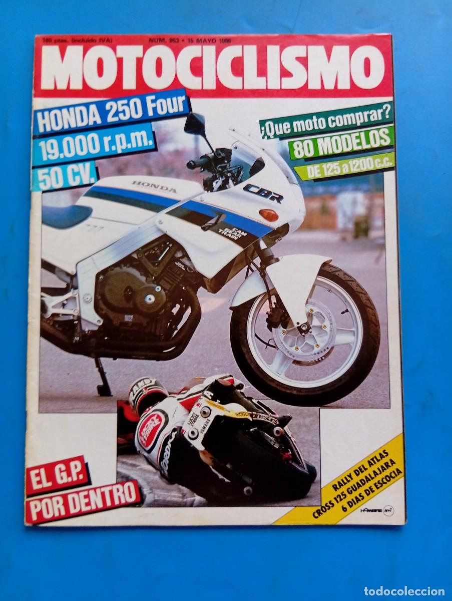 Coches y Motocicletas: MOTOCICLISMO. N&ordm; 953. A&Ntilde;O 1986. PRUEBA: HONDA CBR 250 FOUR. RALLY DEL ATLAS. CROSS 125 GUADAL.. LEER