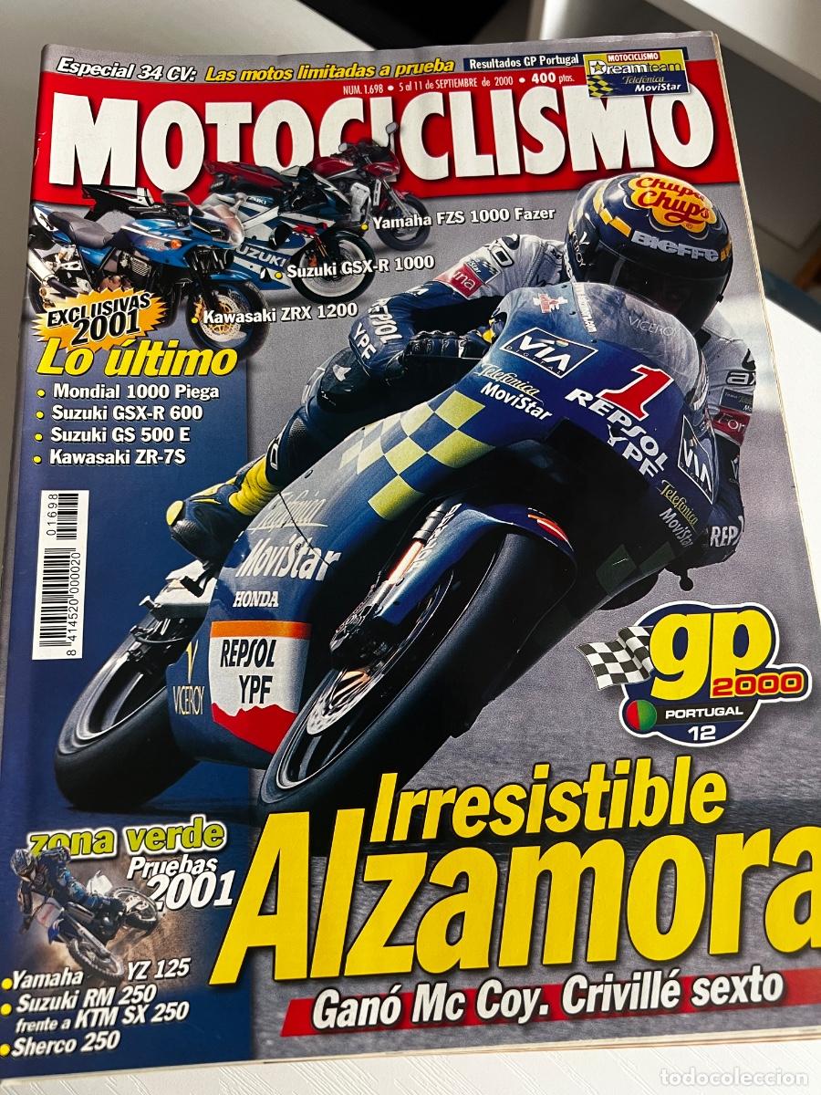 Coches y Motocicletas: MOTOCICLISMO. N&deg; 1698 SEPTIEMBRE 2000. PRUEBA: YAMAHA FZS 1000. CAMPEONATO DE TRIAL EN ANDORRA. LEER