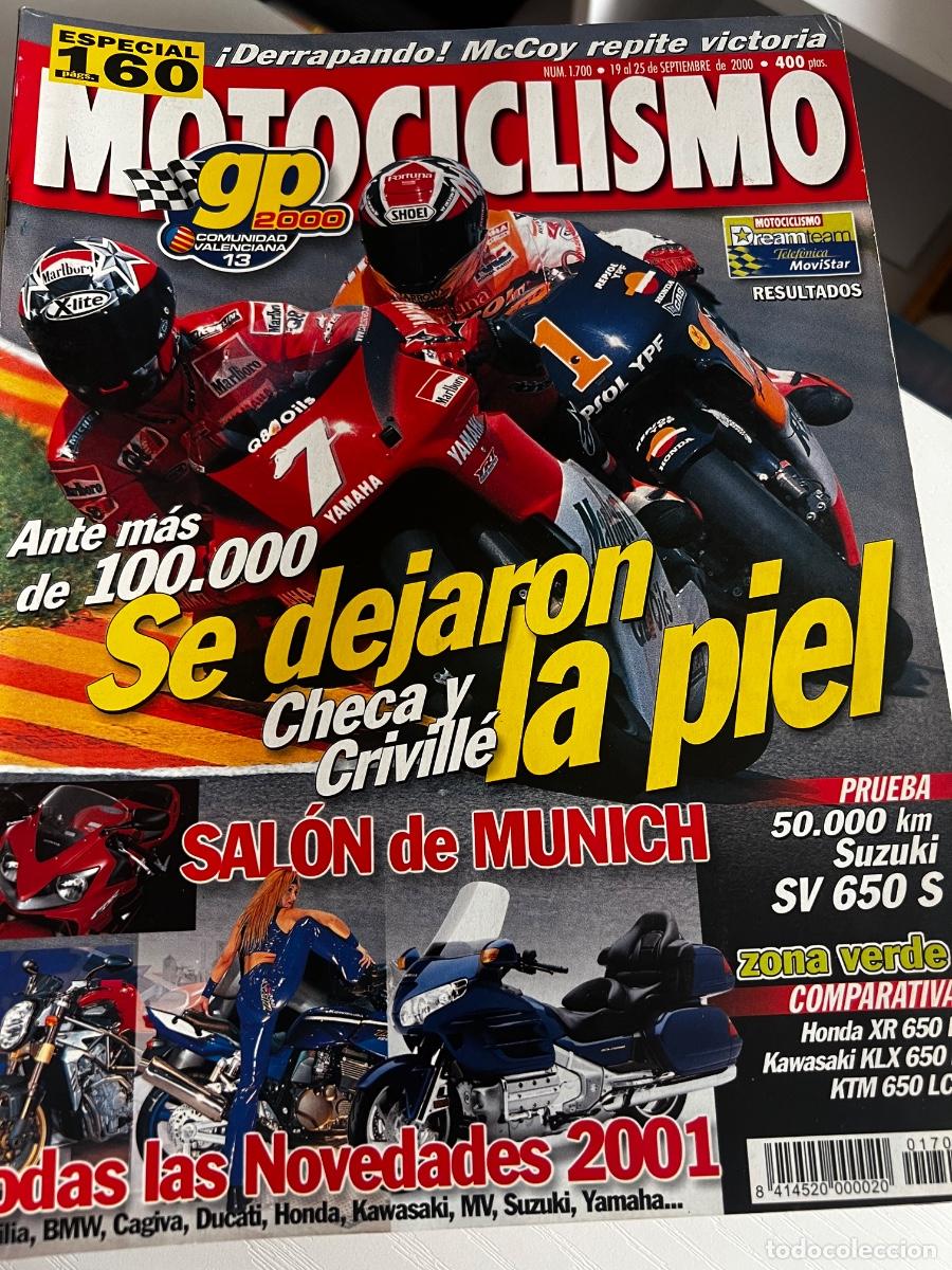 Coches y Motocicletas: MOTOCICLISMO. N&deg; 1700 SEPTIEMBRE 2000. PRUEBA: SUZUKI SV 650 S. GRAN PREMIO DE VALENCIA. LEER