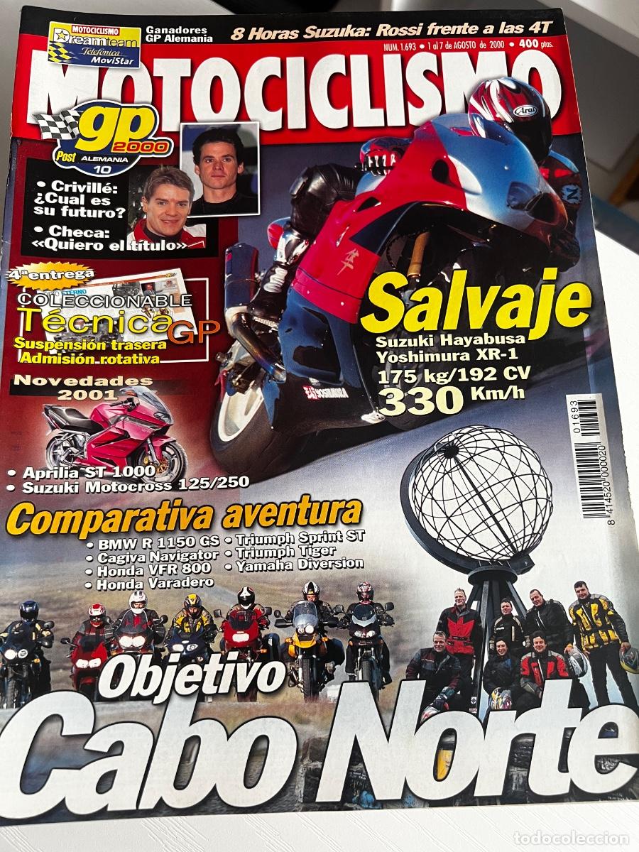 Coches y Motocicletas: MOTOCICLISMO. N&deg; 1693. AGOSTO 2000. PRUEBA: SUZUKI HAYABUSA YOSHIMURA X1-R. MOTO-CROSS. LEER