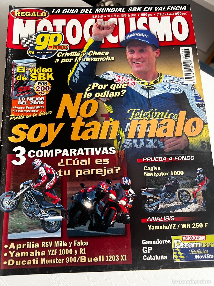 Coches y Motocicletas: MOTOCICLISMO. N&deg; 1687. JUNIO 2000.PRUEBA: CAGIVA NAVIGATOR 1000. MUNDIAL DE ENDURO FINLANDIA. LEER