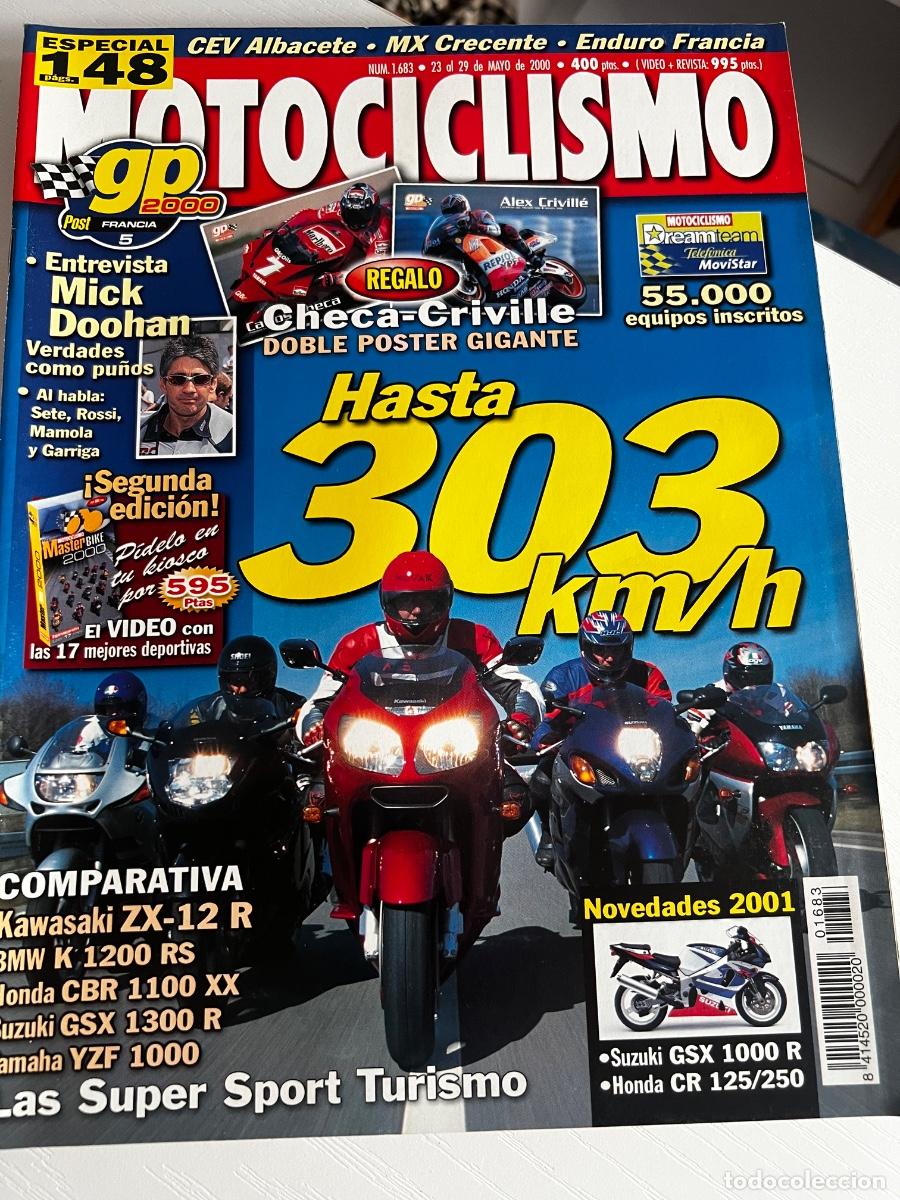 Coches y Motocicletas: MOTOCICLISMO. N&deg; 1683. MAYO 2000. PRUEBA COMPARATIVA: KAWASAKI ZX-12R vs BMW R 1. LEER