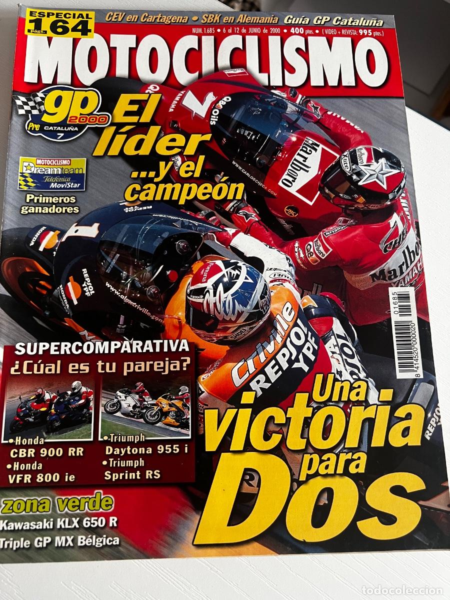 Coches y Motocicletas: MOTOCICLISMO. N&deg; 1685. JUNIO 2000. PRUEBA: KAWASAKI KLX 650 R. NEUM&Aacute;TICOS CONTINENTAL. LEER