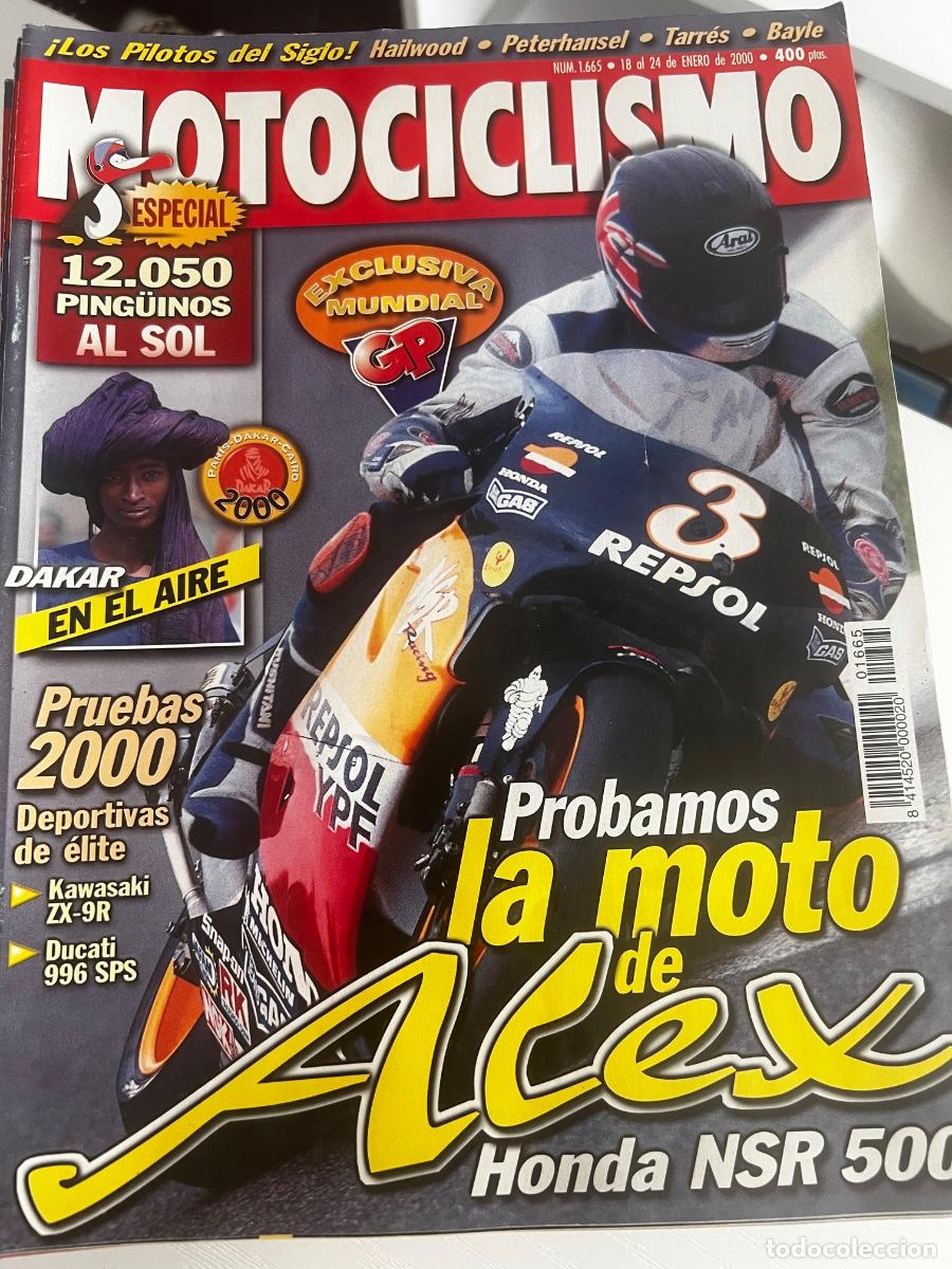 Carros e motociclos: MOTOCICLISMO. N&deg; 1665. ENERO 2000. HONDA NSR 500 DE CRIVILL&Eacute;. KAWASAKI ZX-9R. LEER