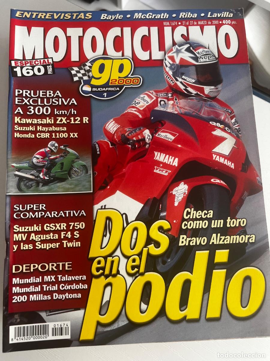 Autos und Motorr&auml;der: MOTOCICLISMO. N&deg; 1674. MARZO 2000. KAWASAKI ZX-12 R. MV AGUSTA F4 750 S. SUZUKI GSXR 750. LEER