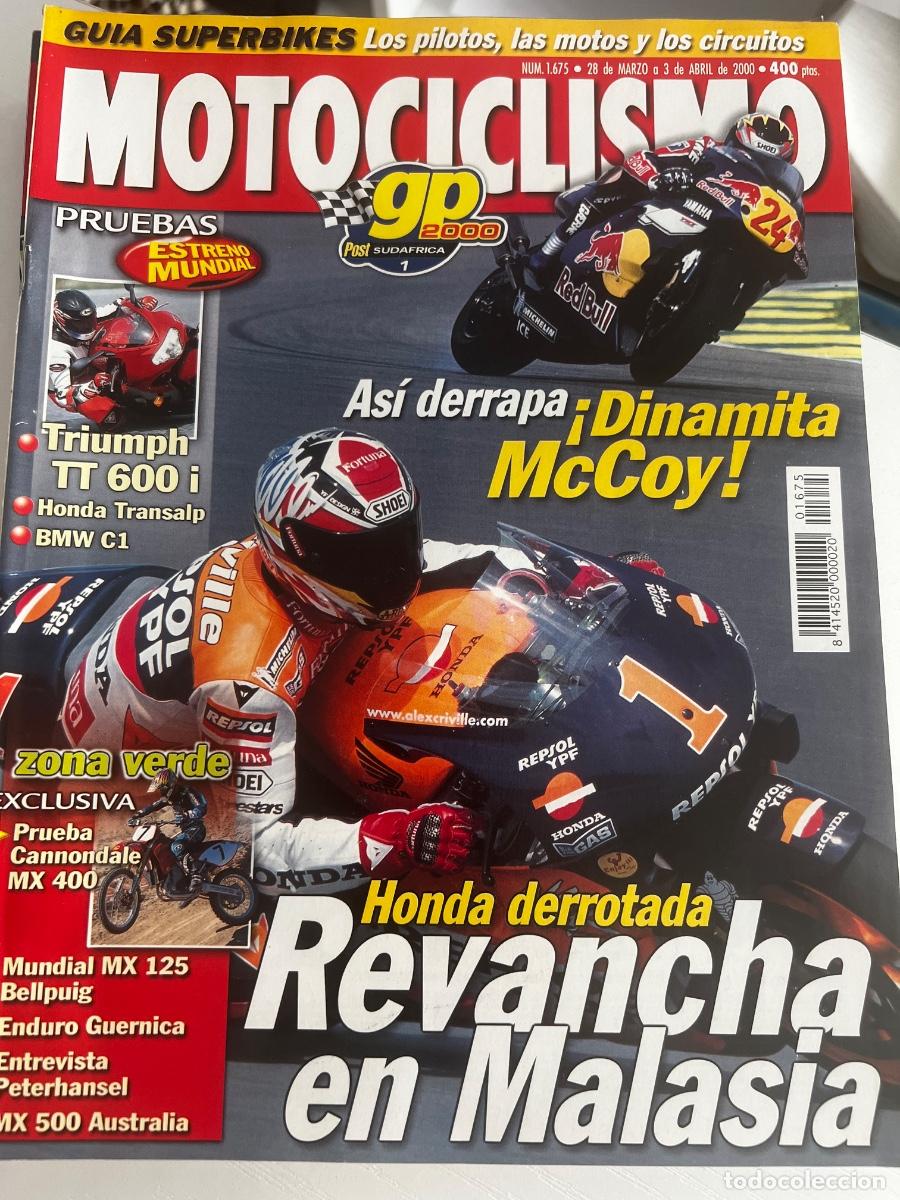 Autos und Motorr&auml;der: MOTOCICLISMO. N&ordm; 1675. MARZO 2000. HONDA DERROTADA. REVENCHA EN MALASIA. DINAMITA MCCOY. LEER