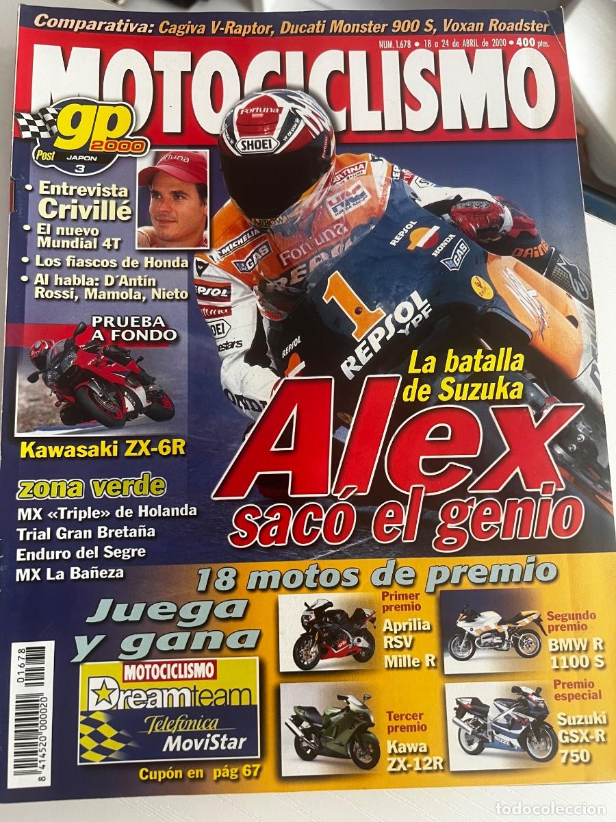 Autos und Motorr&auml;der: MOTOCICLISMO. N&deg; 1678. ABRIL 2000. PRUEBA: KAWASAKI ZX-6R NINJA. POST GRAN PREMIO DE JAP&Oacute;N. LEER