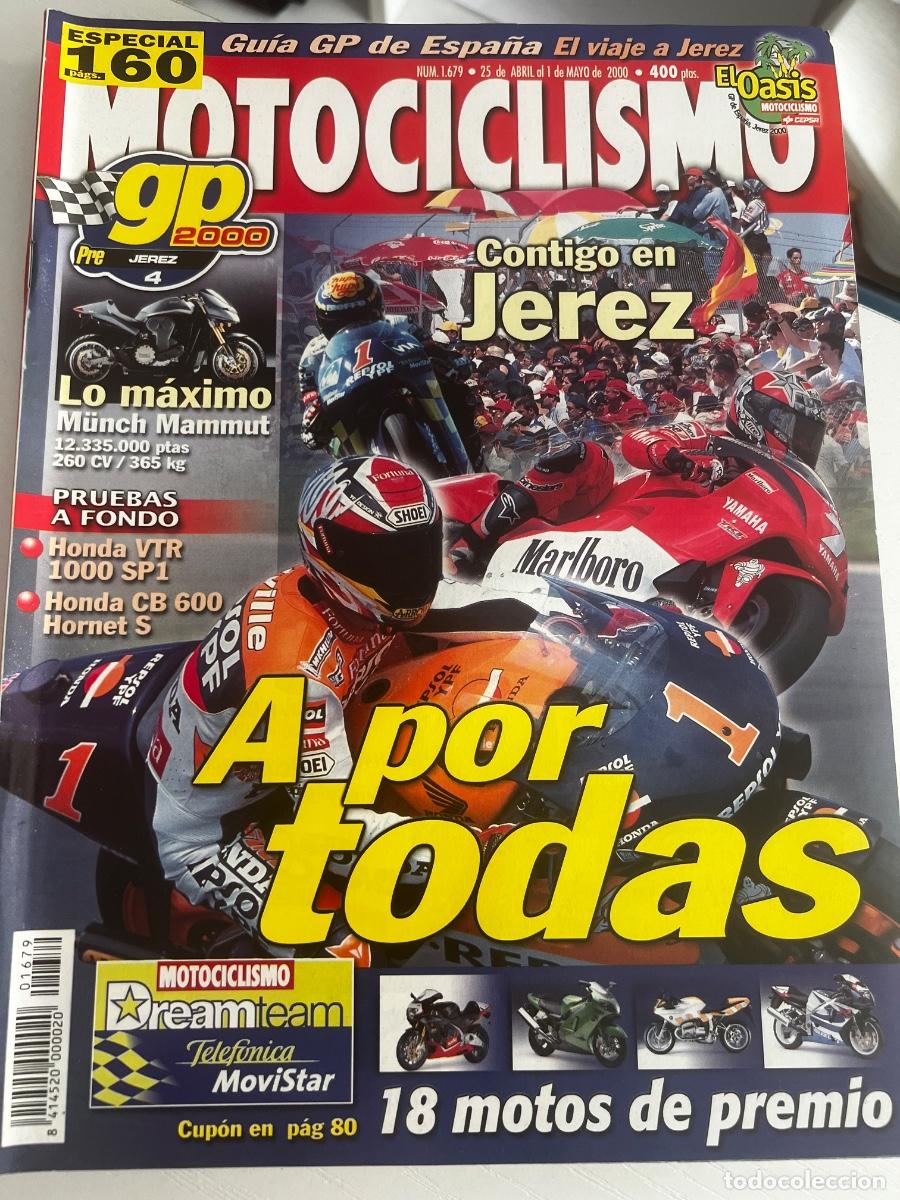 Autos und Motorr&auml;der: MOTOCICLISMO. N&deg; 1679. MAYO 2000. PRUEBA: HONDA VTR 1000 SP 1. GRAN PREMIO DE JEREZ. HONDA CB. LEER