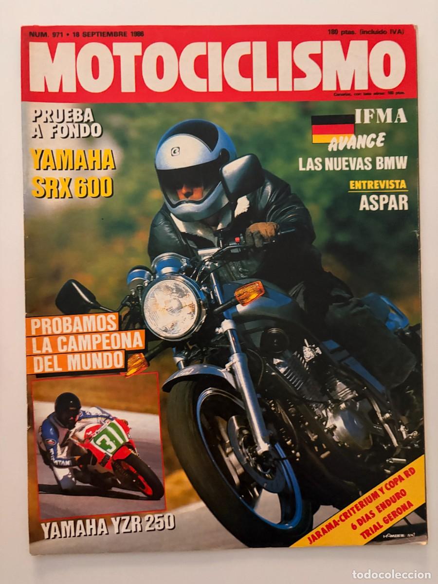 Autos und Motorr&auml;der: MOTOCICLISMO. N&ordm; 971. SEPTIEMBRE 1986. PRUEBA: YAMAHA YZR 250. NOVEDADES DE LA IFMA. LEER