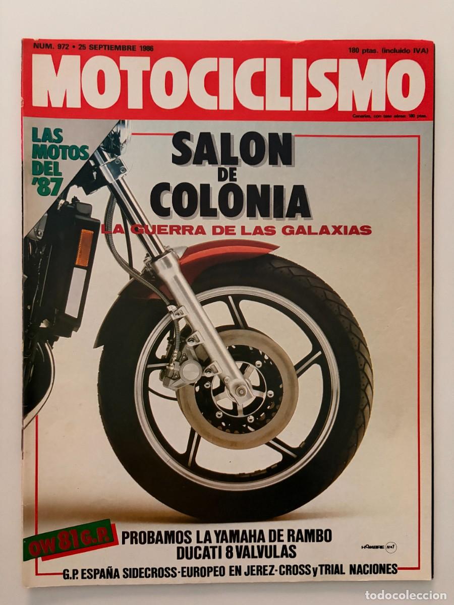 Autos und Motorr&auml;der: MOTOCICLISMO. N&ordm; 972. A&Ntilde;O 1986. YAMAHA OW 81/B. LA MOTO DE RAMBO. CRITERIUM Y COPA YAMAHA. LEER