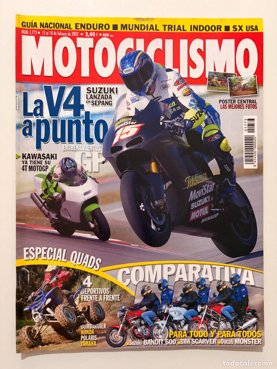 Coches y Motocicletas: MOTOCICLISMO. N&deg; 1773. FEBRERO 2002. SUZUKI LANZA EN SEPANG LA V4 A PUNTO. ENTRENAMIENTOS GP. LEER