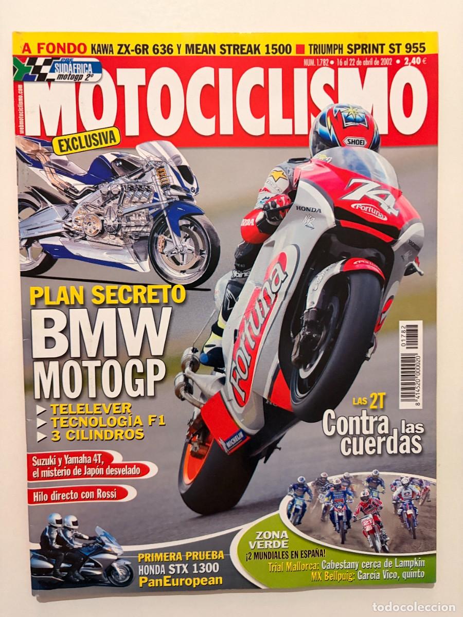 Coches y Motocicletas: MOTOCICLISMO. N&ordm; 1782. ABRIL 2002. PRUEBA: HONDA STX 1300 PAN-EUROPEAN. KAWASAKI ZX-6R. LEER