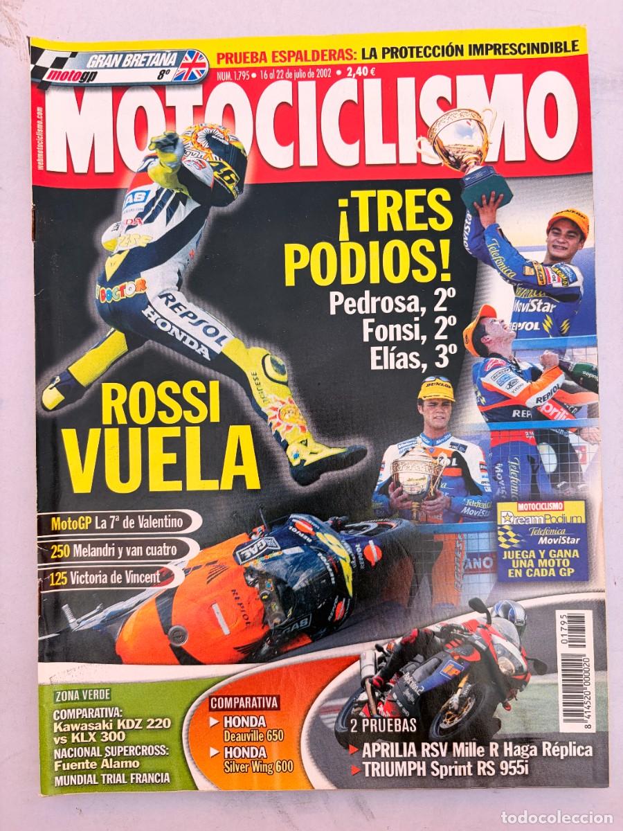 Coches y Motocicletas: MOTOCICLISMO. N&deg; 1795. JUNIO 2002. PRUEBA: APRILIA RSV 1000 R. CIRCUITO DE ESPA&Ntilde;A DE S&Uacute;PER CRO.LEER