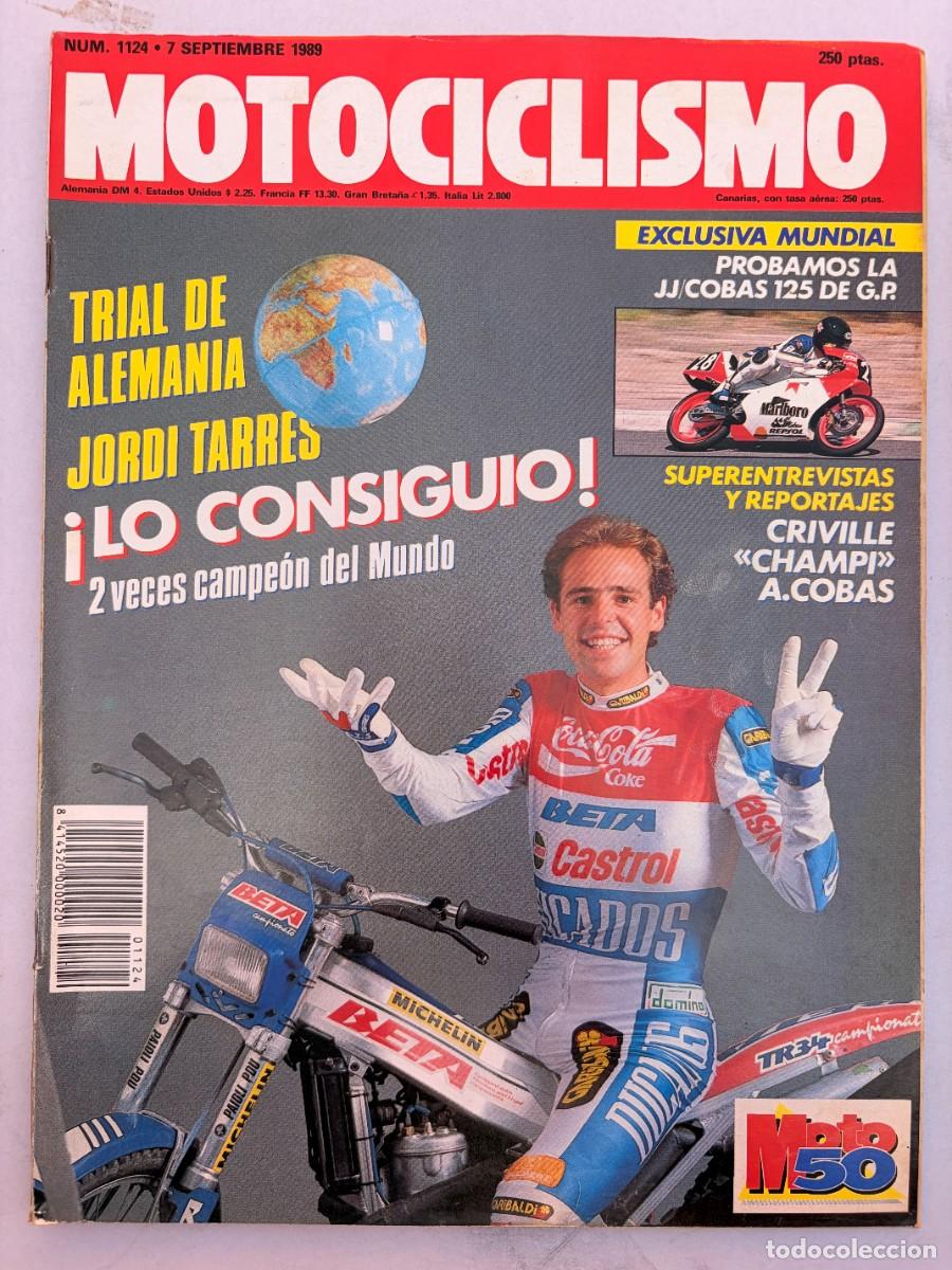 Coches y motocicletas: MOTOCICLISMO. N&ordm; 1124. SEPTIEMBRE 1989. PRUEBA: SUZUKI RMX 250. ENTREVISTA: ANTONIO COBAS. LEER