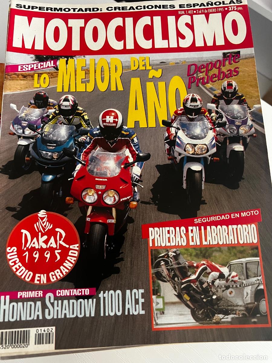Coches y Motocicletas: MOTOCICLISMO. N&ordm; 1402. ENERO 1995. PRUEBA: HONDA RC 45 AARON SLIGHT. CONTACTO: FANTIC SECTION . LEER
