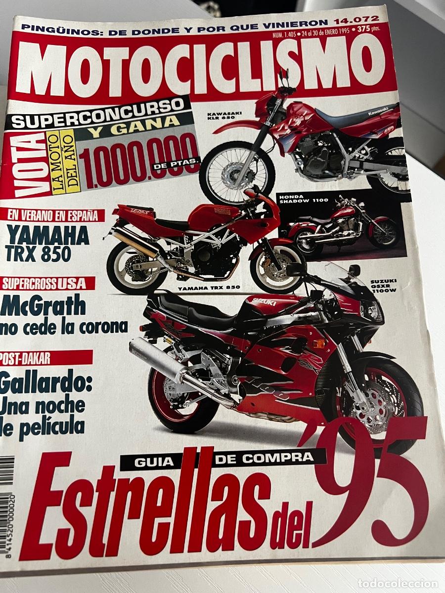 Coches y Motocicletas: MOTOCICLISMO.N&ordm; 1405. ENERO 1995. PRUEBA: MOTOGUZZI SWALLOWER RENNSPORT. ENTREVISTA: GIACOMO.. LEER.