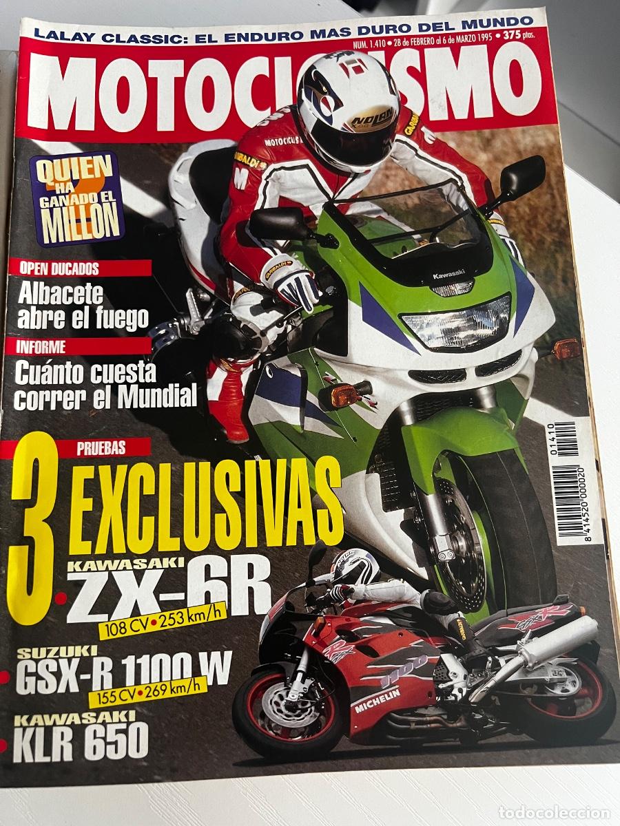 Coches y Motocicletas: MOTOCICLISMO. N&ordm; 1410. FEBRERO 1995. OPEN DUCADOS : ALBACETE ABRE FUEGO. KAWASAKI ZX-6R... LEER.