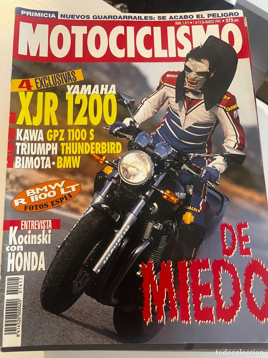 Coches y Motocicletas: MOTOCICLISMO. N&deg; 1411. MARZO 1995. YAMAHA XJR 1200. KAWA GPZ 1100 S. BMW R 1100 LT. LEER