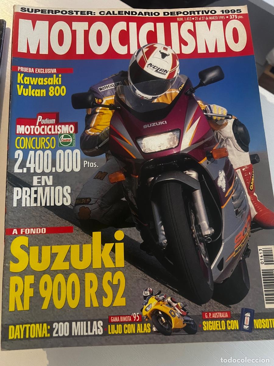 Coches y Motocicletas: MOTOCICLISMO. N&deg; 1413. MARZO 1995. SUZUKI RF 900 R S2. DAYTONA 200 MILLAS. GAMA BIMOTA&rsquo;95. LEER