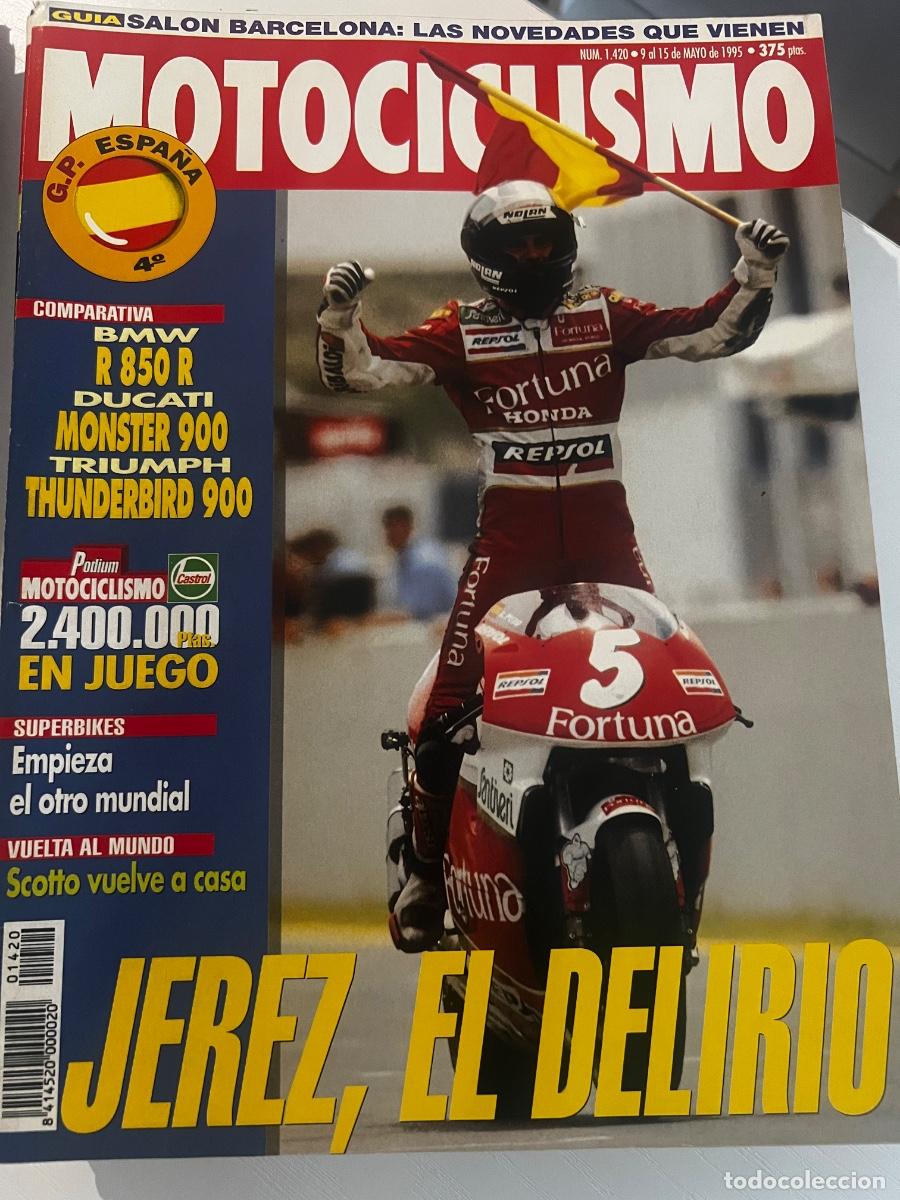 Coches y Motocicletas: MOTOCICLISMO. N&ordm; 1420. MAYO 1995. BMW R 850 R. DUCATI MONSTER 900. TRIUMPH THUNDERBIRD. LEER.