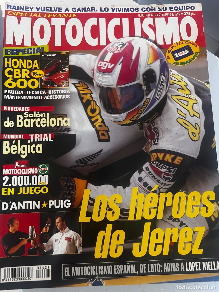 Coches y Motocicletas: MOTOCICLISMO. N&ordm; 1421. MAYO 1995. SALON DE BARCELONA. LOS HEROES DE JEREZ. D'ANTIN*PUIG. HONDA. LEER