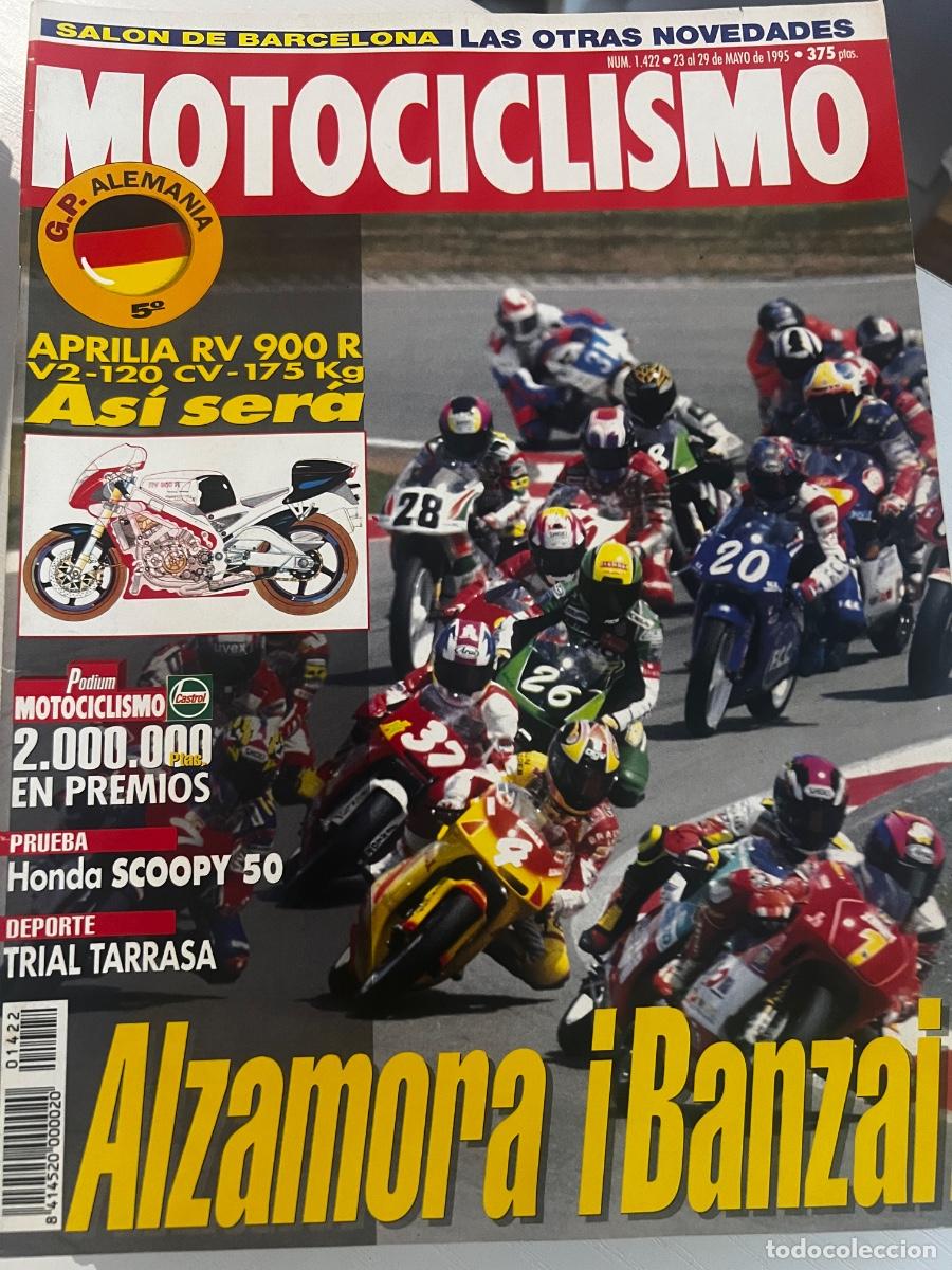 Coches y Motocicletas: MOTOCICLISMO. N&ordm; 1422. MAYO 1995. SALON DE BARCELONA. G. P. DE ALEMANIA. PRUEBA : CBR 600. LEER